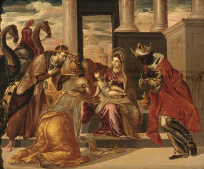 賢者の礼拝 作： El Greco
